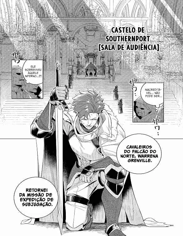 Netorare Tsuihousareta Saikyou Kishi Danchou no Ossan, Katainaka de Eiyuu ni Matsuriagerareru — Cap. 1, pág. 18