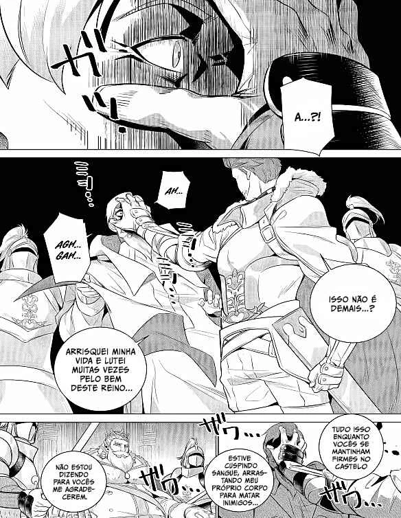 Netorare Tsuihousareta Saikyou Kishi Danchou no Ossan, Katainaka de Eiyuu ni Matsuriagerareru — Cap. 1, pág. 23