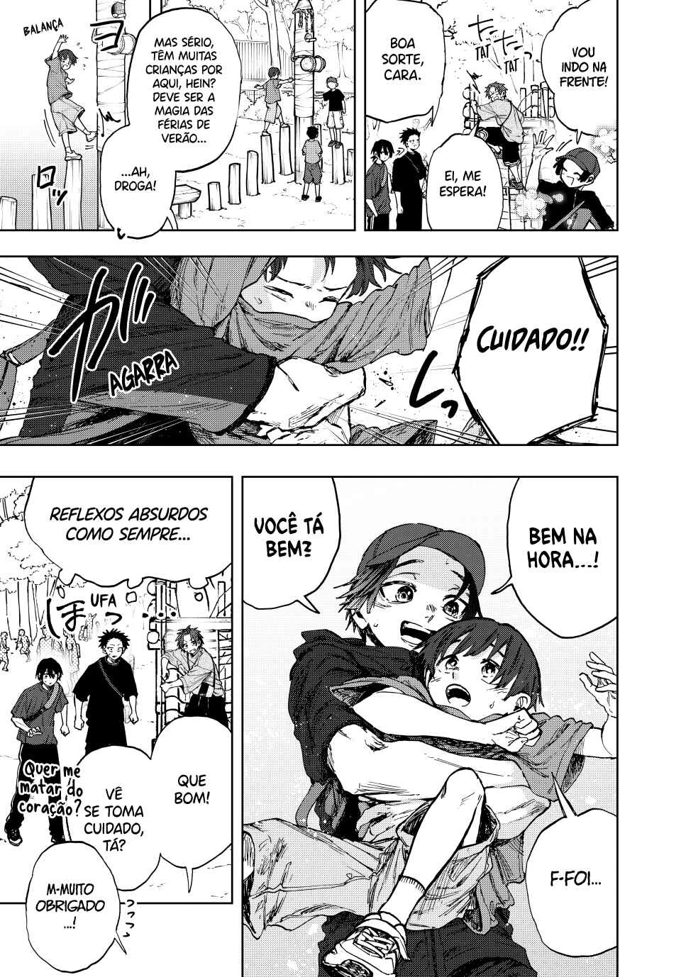 Kaoru Hana Wa Rin To Saku — Cap. 4, pág. 8