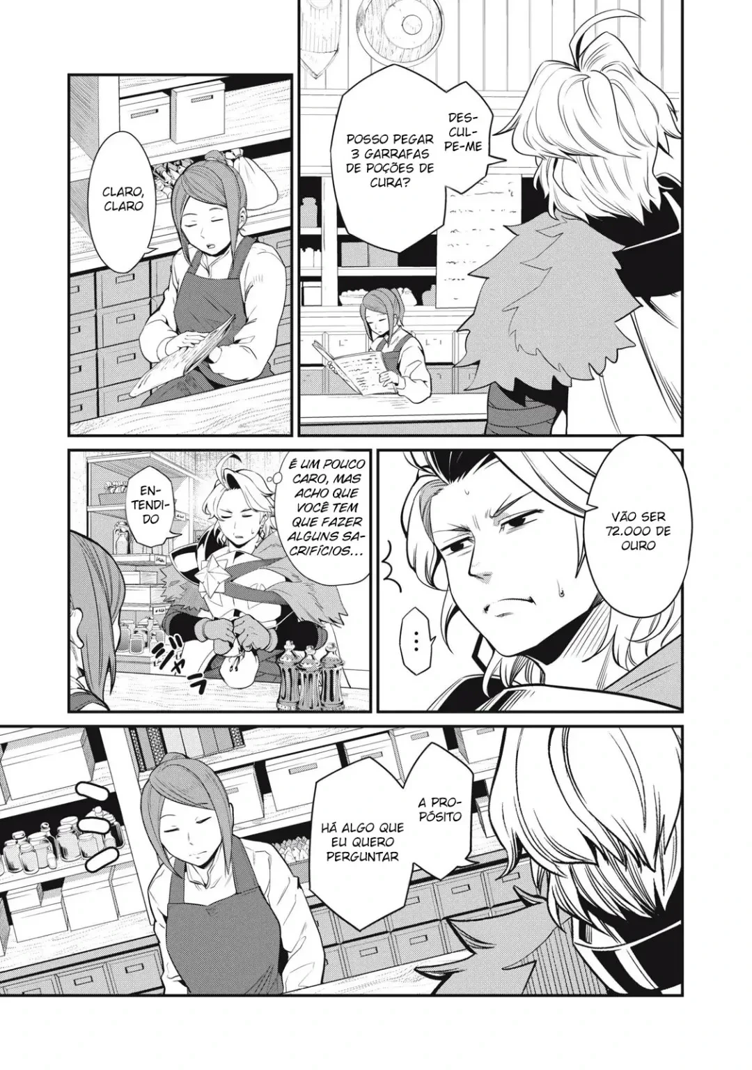 Tsuihou sareta Tensei Juukishi wa Game Chishiki de Musou suru — Cap. 10, pág. 4