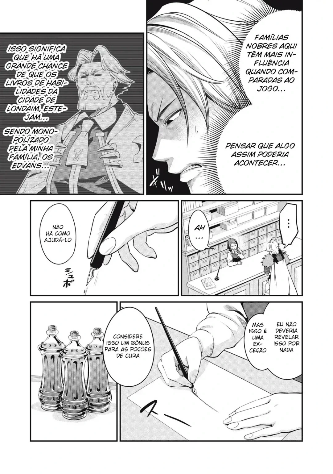 Tsuihou sareta Tensei Juukishi wa Game Chishiki de Musou suru — Cap. 10, pág. 6
