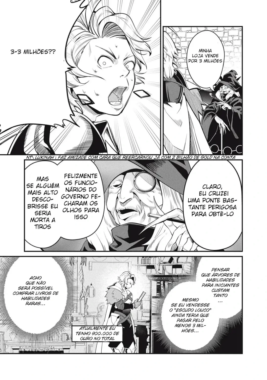 Tsuihou sareta Tensei Juukishi wa Game Chishiki de Musou suru — Cap. 10, pág. 12