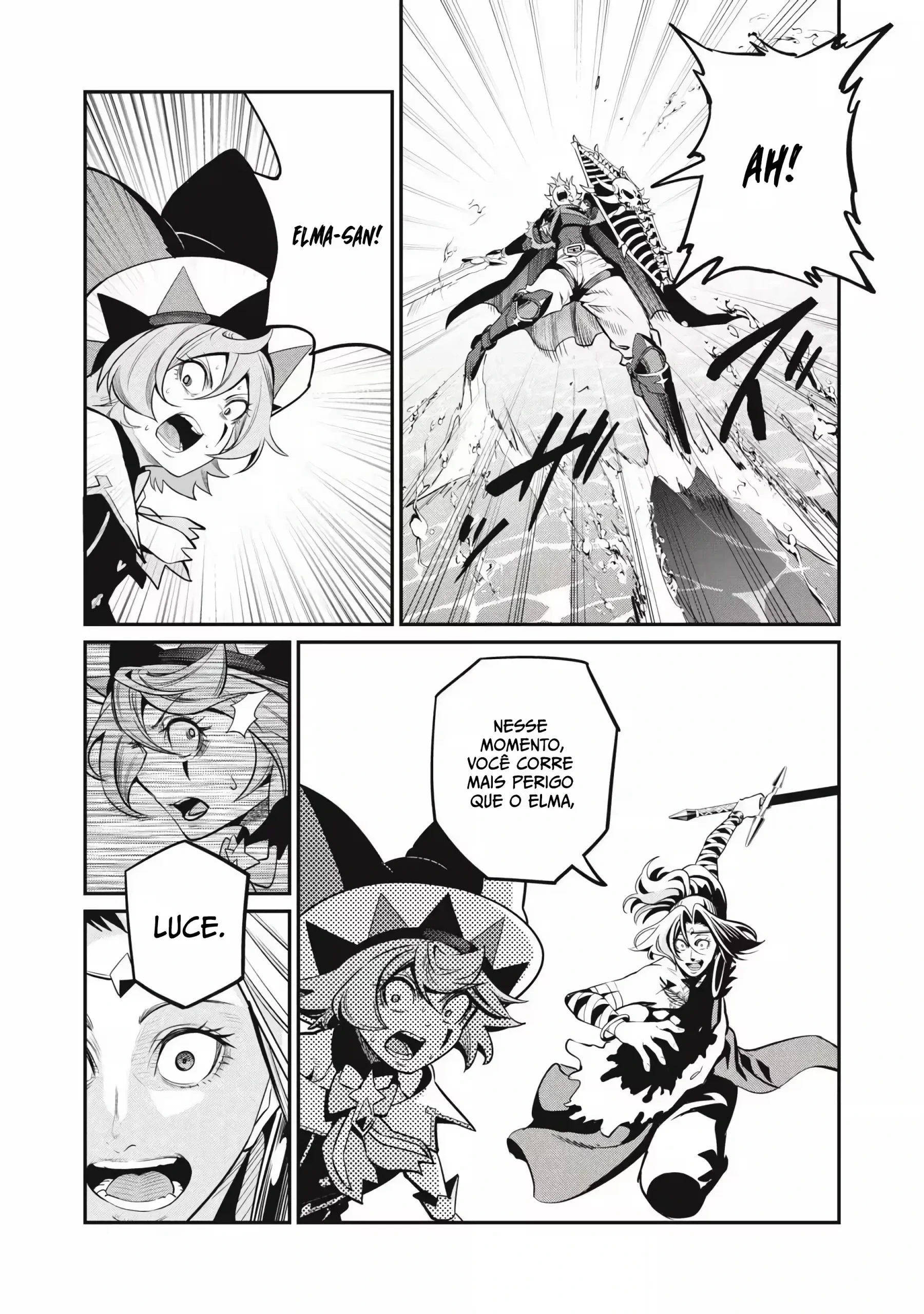 Tsuihou sareta Tensei Juukishi wa Game Chishiki de Musou suru — Cap. 100, pág. 14