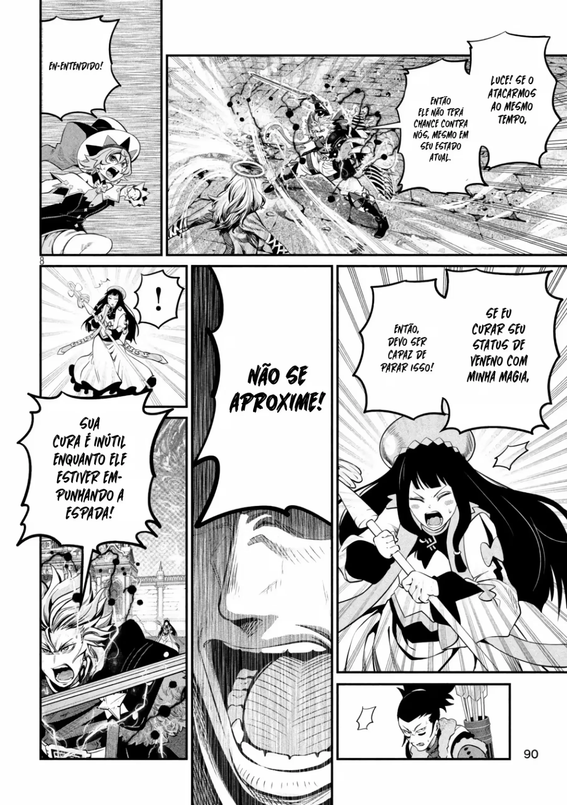 Tsuihou sareta Tensei Juukishi wa Game Chishiki de Musou suru — Cap. 103, pág. 9