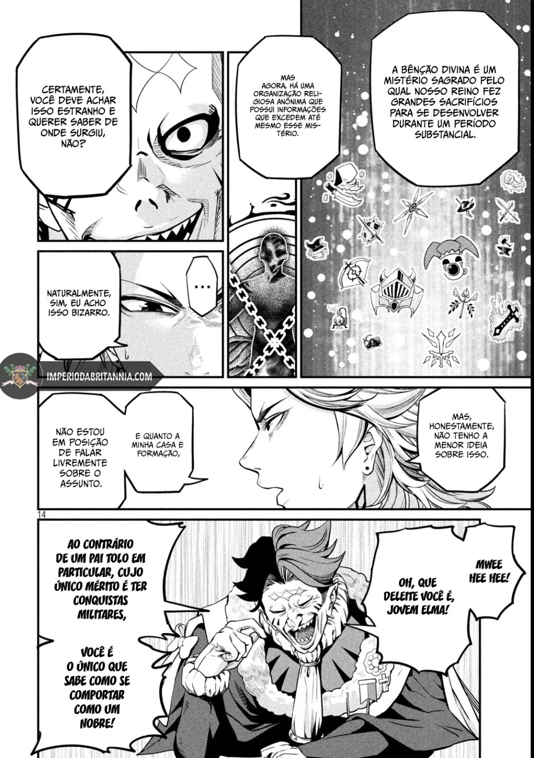 Tsuihou sareta Tensei Juukishi wa Game Chishiki de Musou suru — Cap. 107, pág. 16