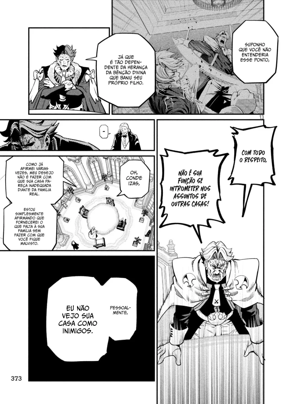 Tsuihou sareta Tensei Juukishi wa Game Chishiki de Musou suru — Cap. 108, pág. 15