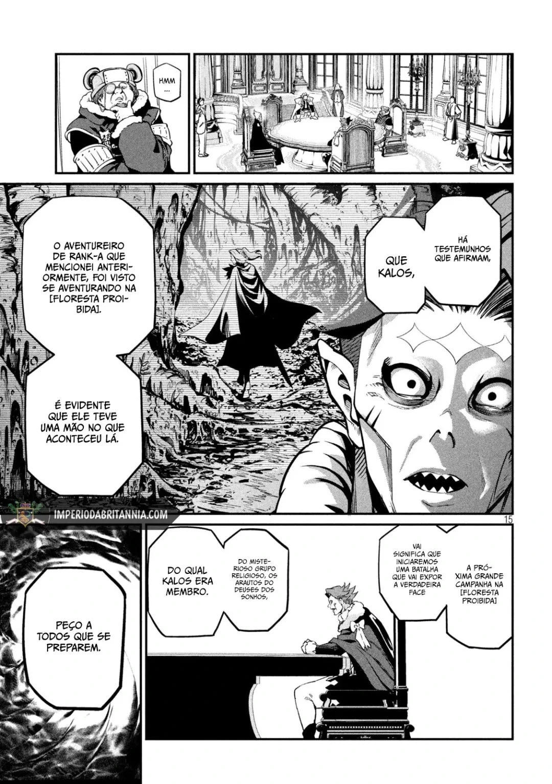 Tsuihou sareta Tensei Juukishi wa Game Chishiki de Musou suru — Cap. 108, pág. 17