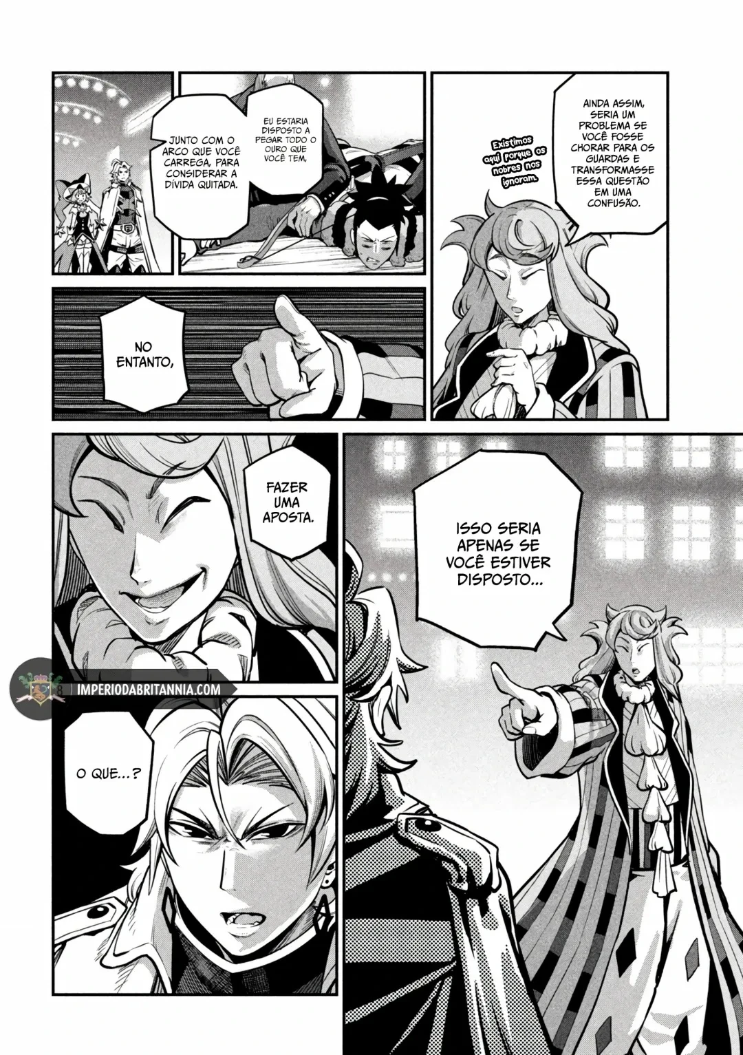 Tsuihou sareta Tensei Juukishi wa Game Chishiki de Musou suru — Cap. 109, pág. 10