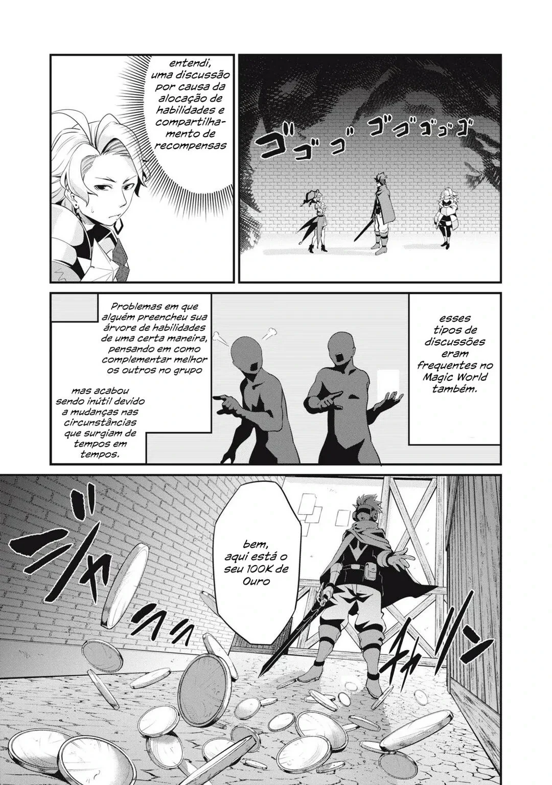 Tsuihou sareta Tensei Juukishi wa Game Chishiki de Musou suru — Cap. 11, pág. 10