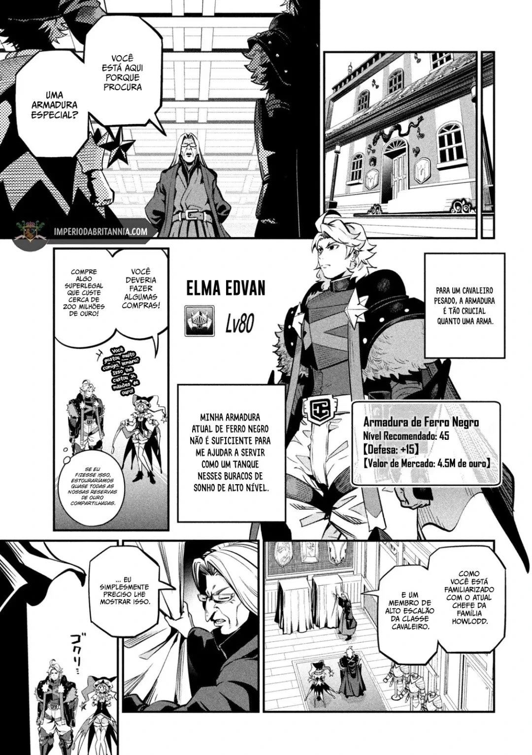 Tsuihou sareta Tensei Juukishi wa Game Chishiki de Musou suru — Cap. 111, pág. 13