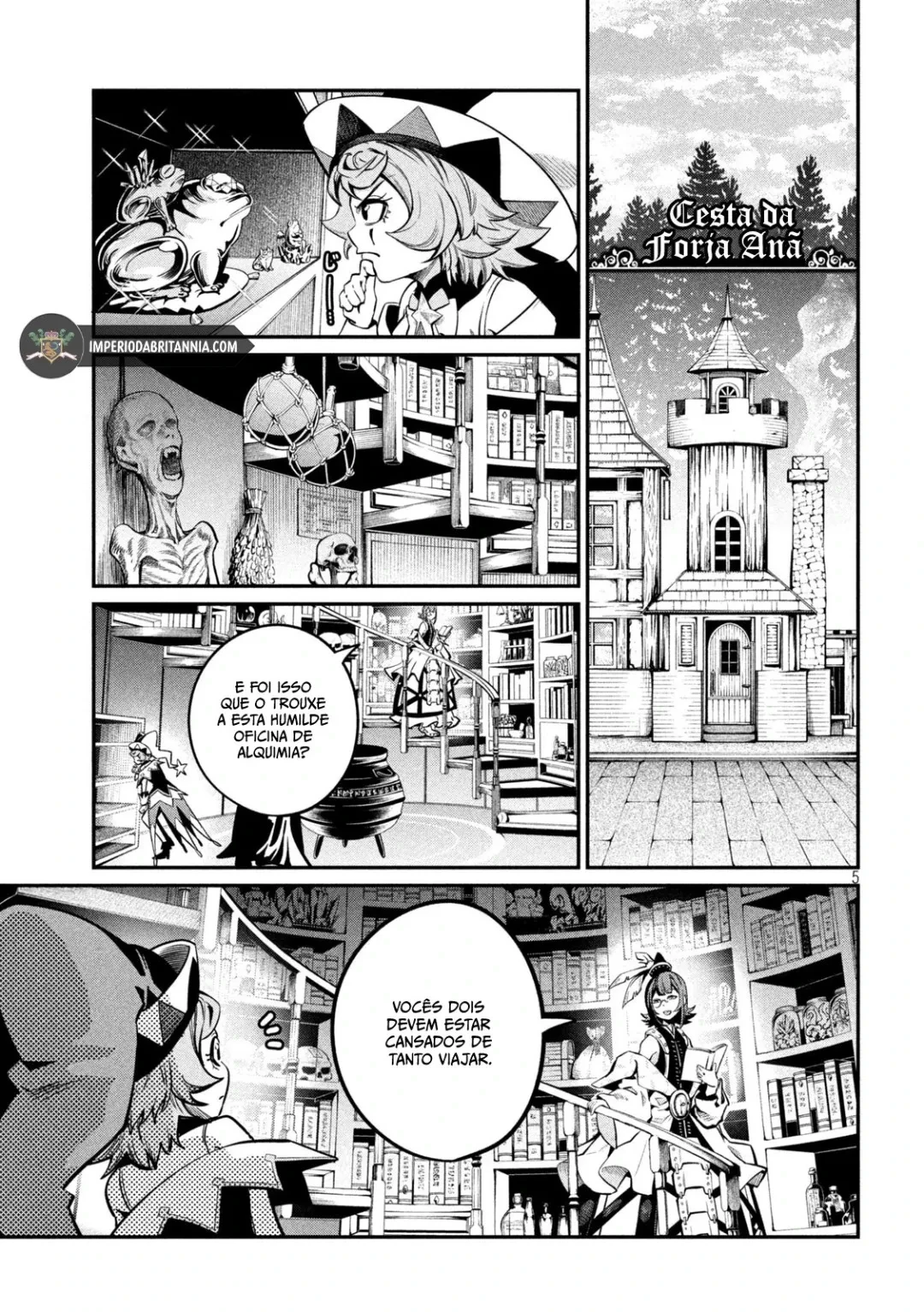 Tsuihou sareta Tensei Juukishi wa Game Chishiki de Musou suru — Cap. 112, pág. 7