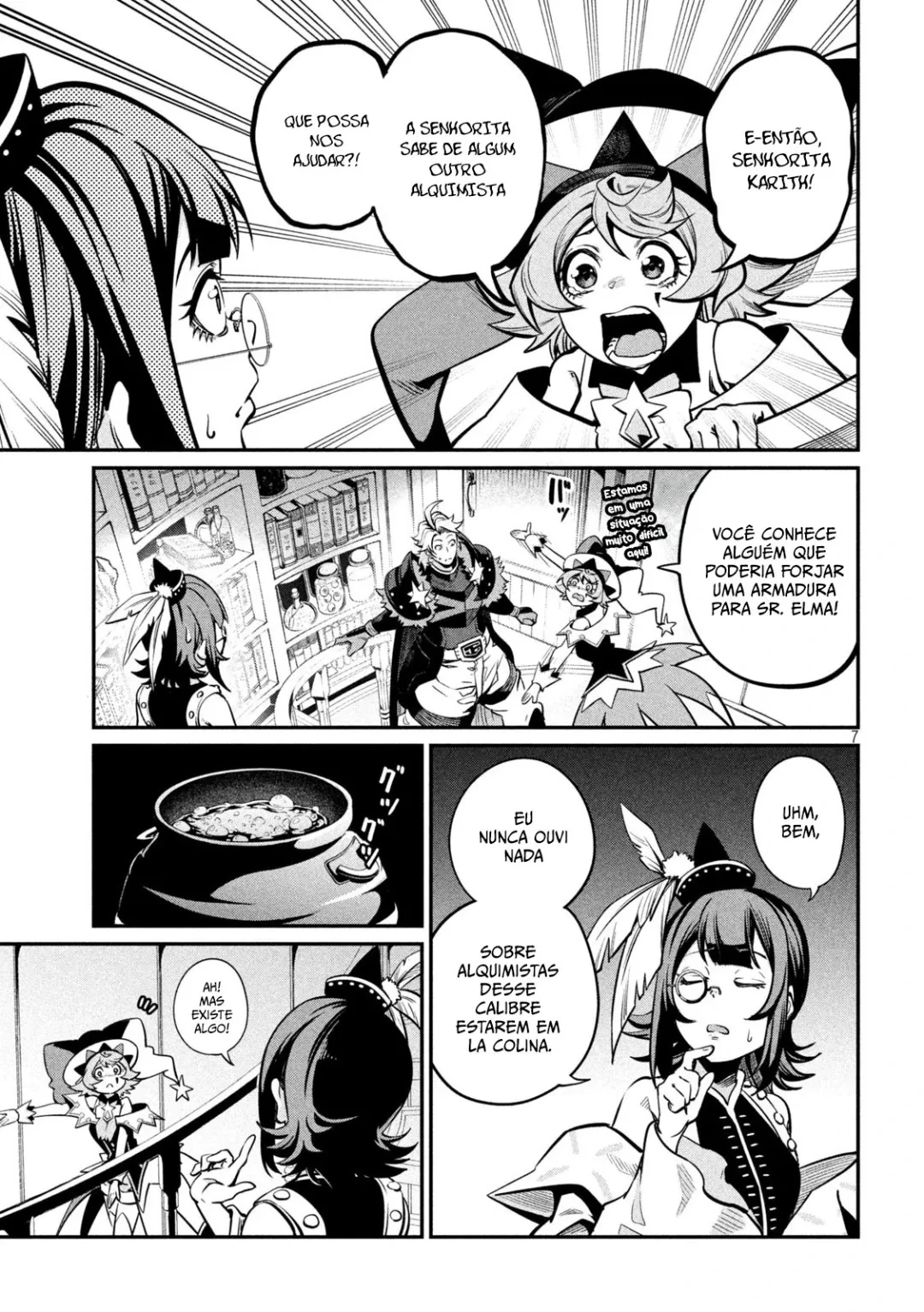 Tsuihou sareta Tensei Juukishi wa Game Chishiki de Musou suru — Cap. 112, pág. 9