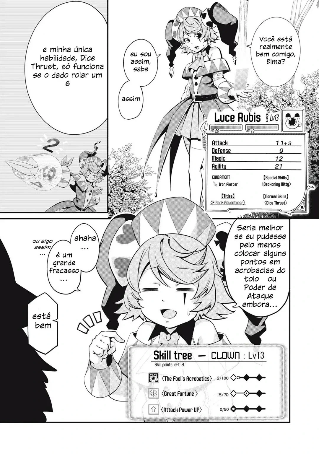 Tsuihou sareta Tensei Juukishi wa Game Chishiki de Musou suru — Cap. 13, pág. 4