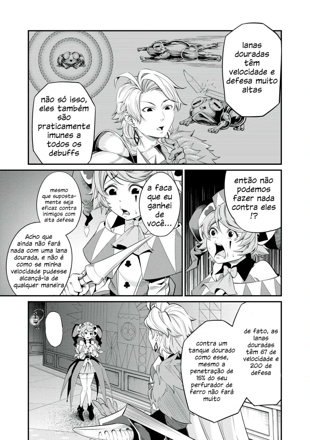 Tsuihou sareta Tensei Juukishi wa Game Chishiki de Musou suru — Cap. 14, pág. 6