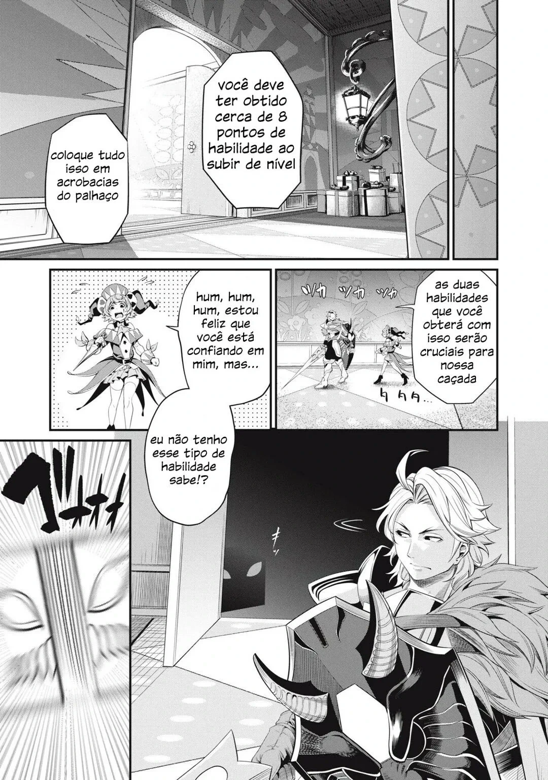Tsuihou sareta Tensei Juukishi wa Game Chishiki de Musou suru — Cap. 14, pág. 10