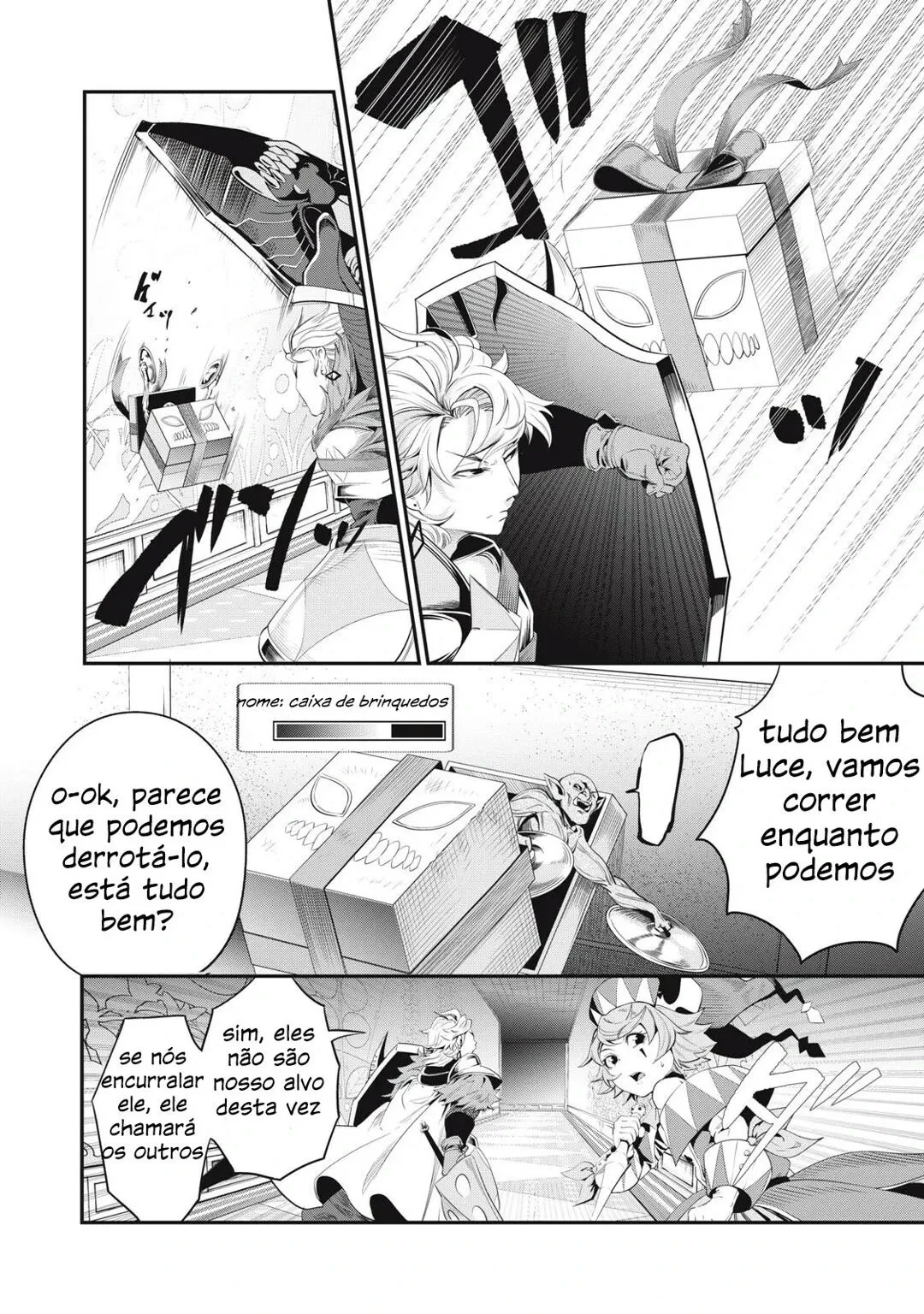 Tsuihou sareta Tensei Juukishi wa Game Chishiki de Musou suru — Cap. 14, pág. 11