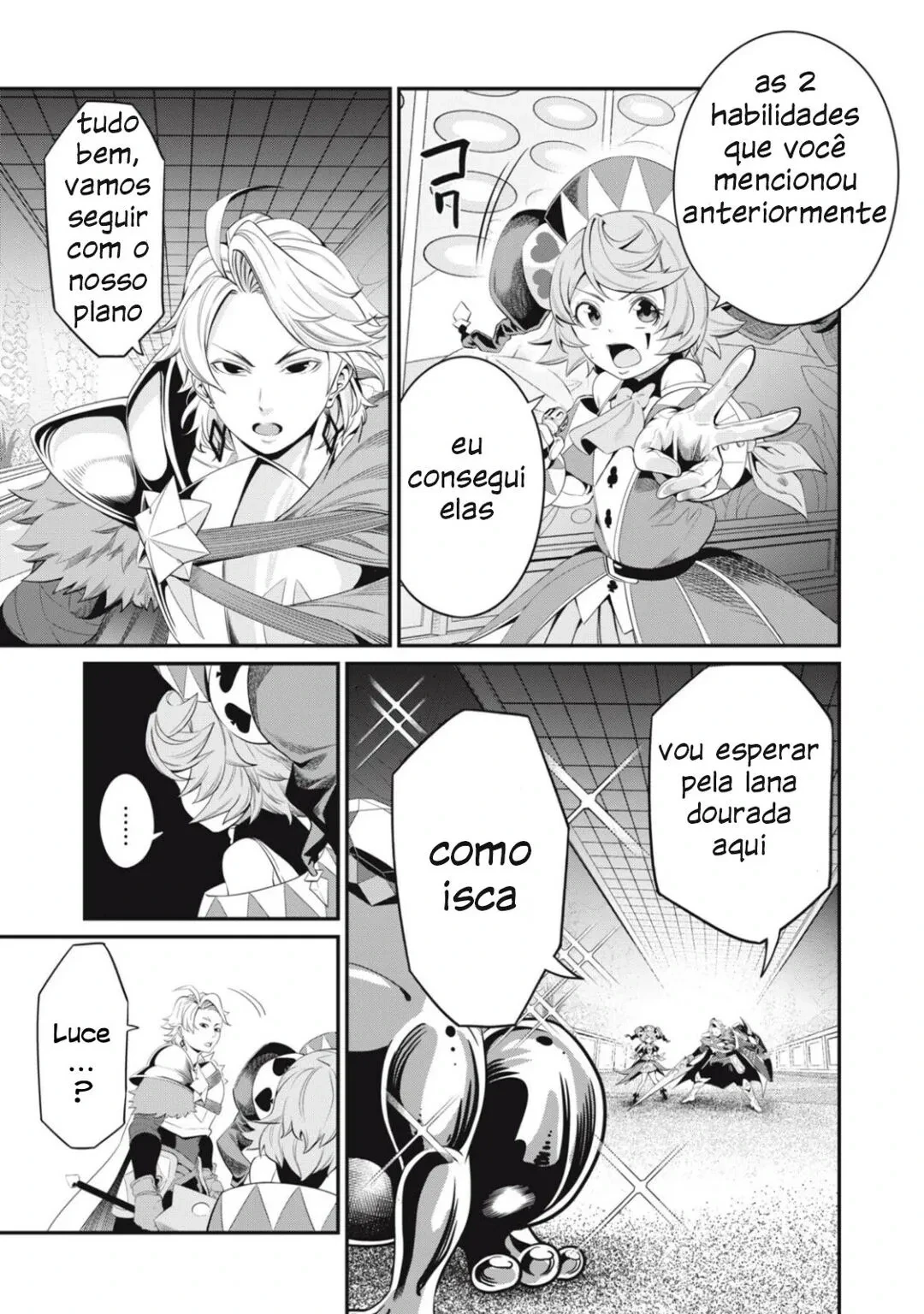 Tsuihou sareta Tensei Juukishi wa Game Chishiki de Musou suru — Cap. 15, pág. 4