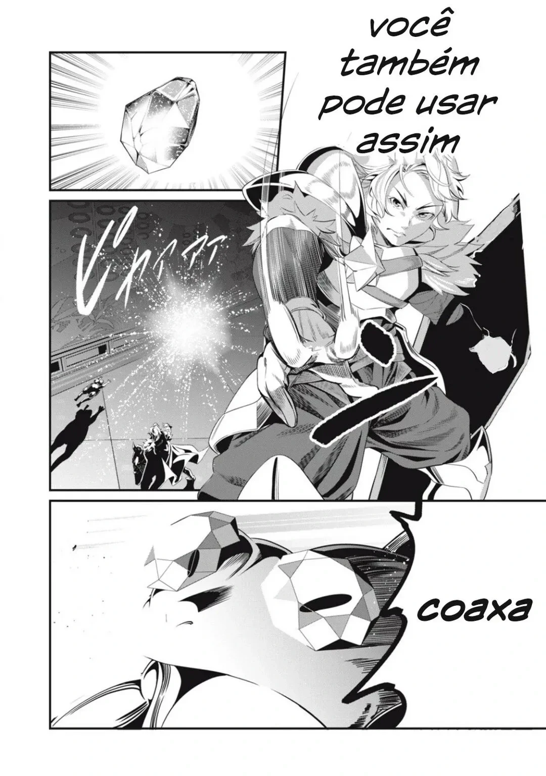 Tsuihou sareta Tensei Juukishi wa Game Chishiki de Musou suru — Cap. 15, pág. 12