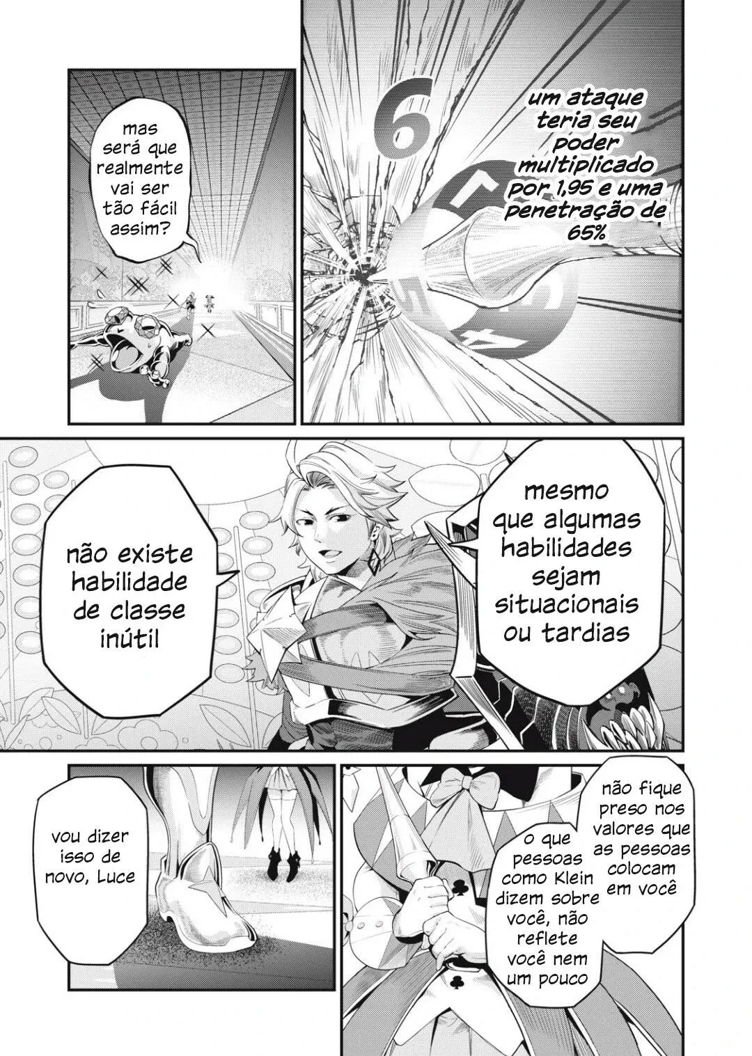 Tsuihou sareta Tensei Juukishi wa Game Chishiki de Musou suru — Cap. 16, pág. 8