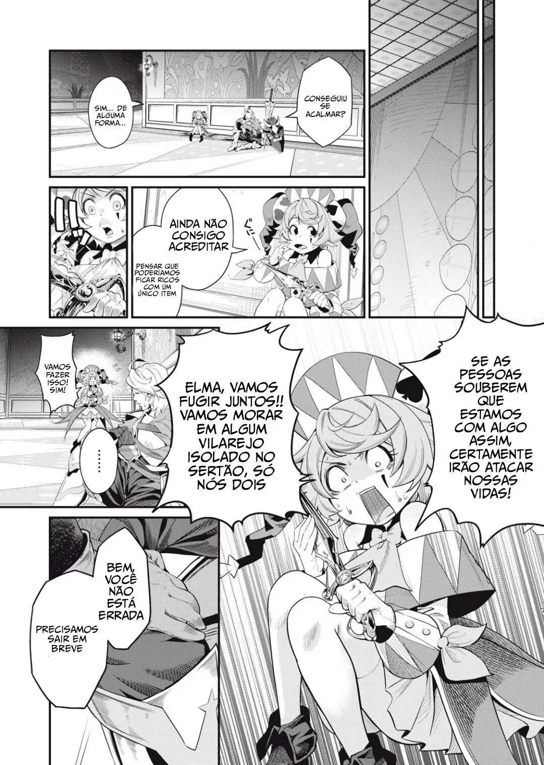 Tsuihou sareta Tensei Juukishi wa Game Chishiki de Musou suru — Cap. 17, pág. 4