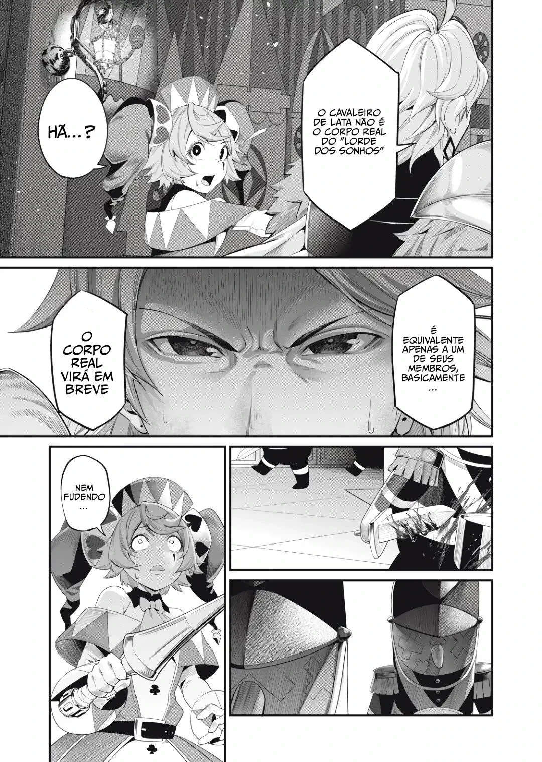 Tsuihou sareta Tensei Juukishi wa Game Chishiki de Musou suru — Cap. 18, pág. 4