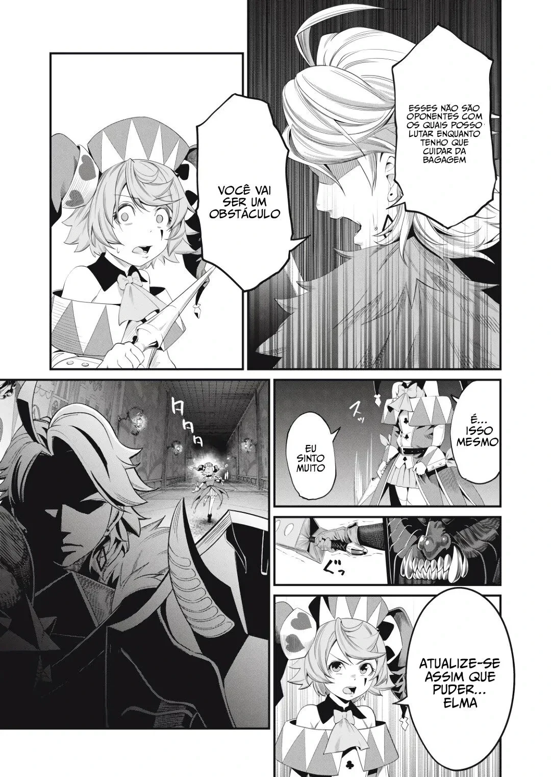 Tsuihou sareta Tensei Juukishi wa Game Chishiki de Musou suru — Cap. 18, pág. 6