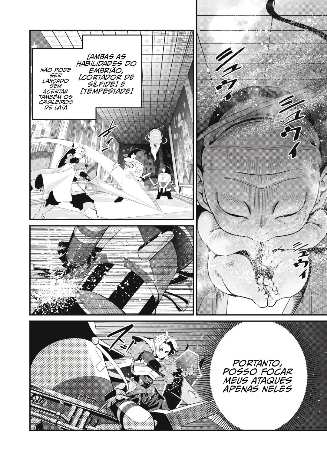 Tsuihou sareta Tensei Juukishi wa Game Chishiki de Musou suru — Cap. 18, pág. 14