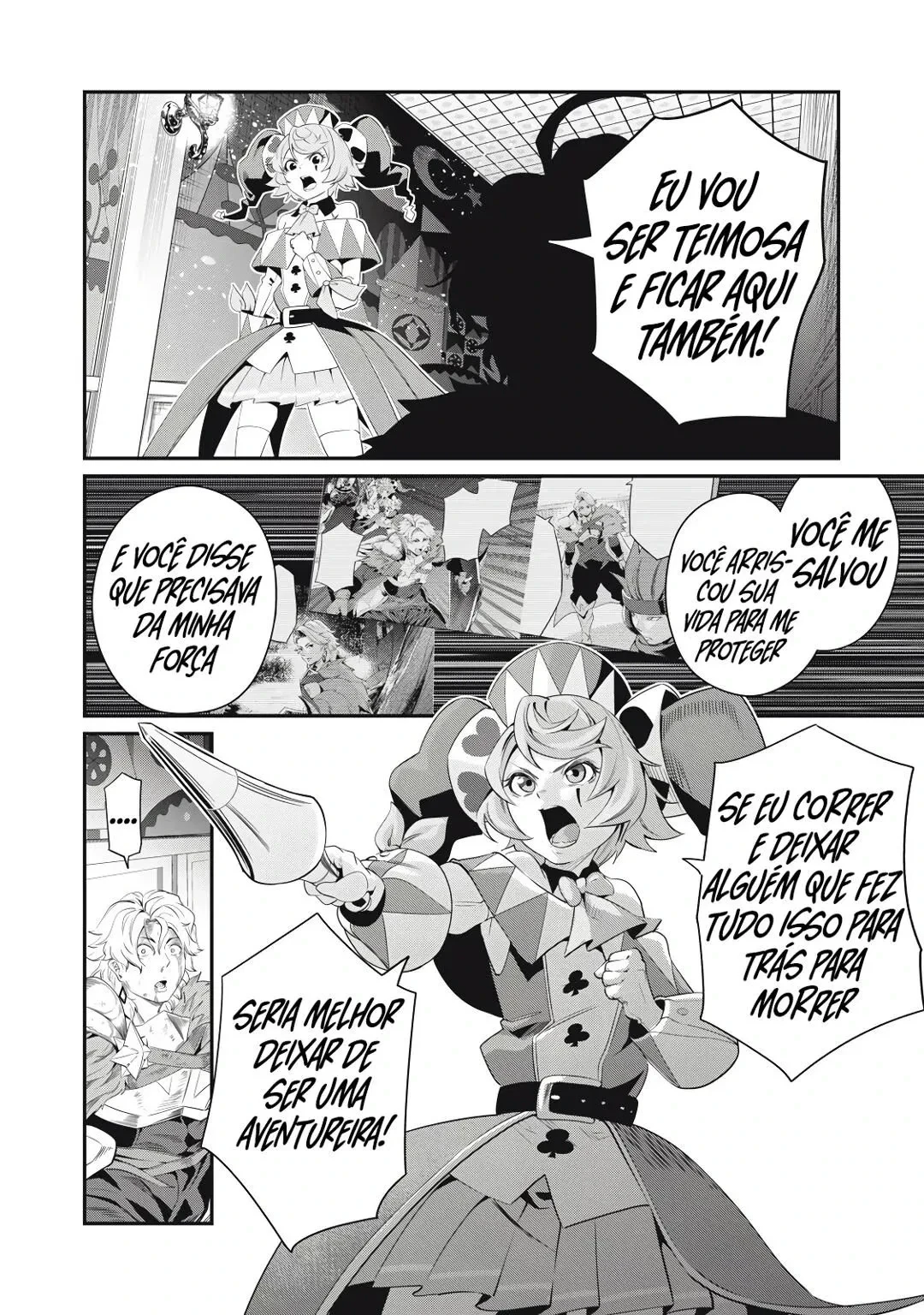 Tsuihou sareta Tensei Juukishi wa Game Chishiki de Musou suru — Cap. 19, pág. 17