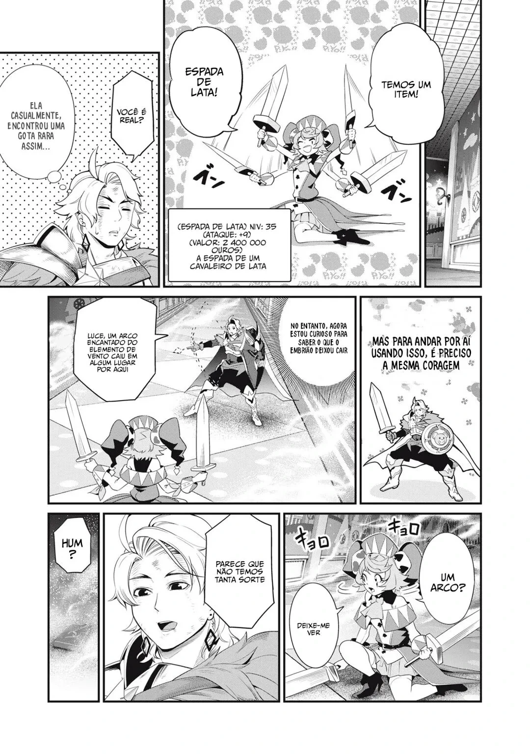 Tsuihou sareta Tensei Juukishi wa Game Chishiki de Musou suru — Cap. 21, pág. 12