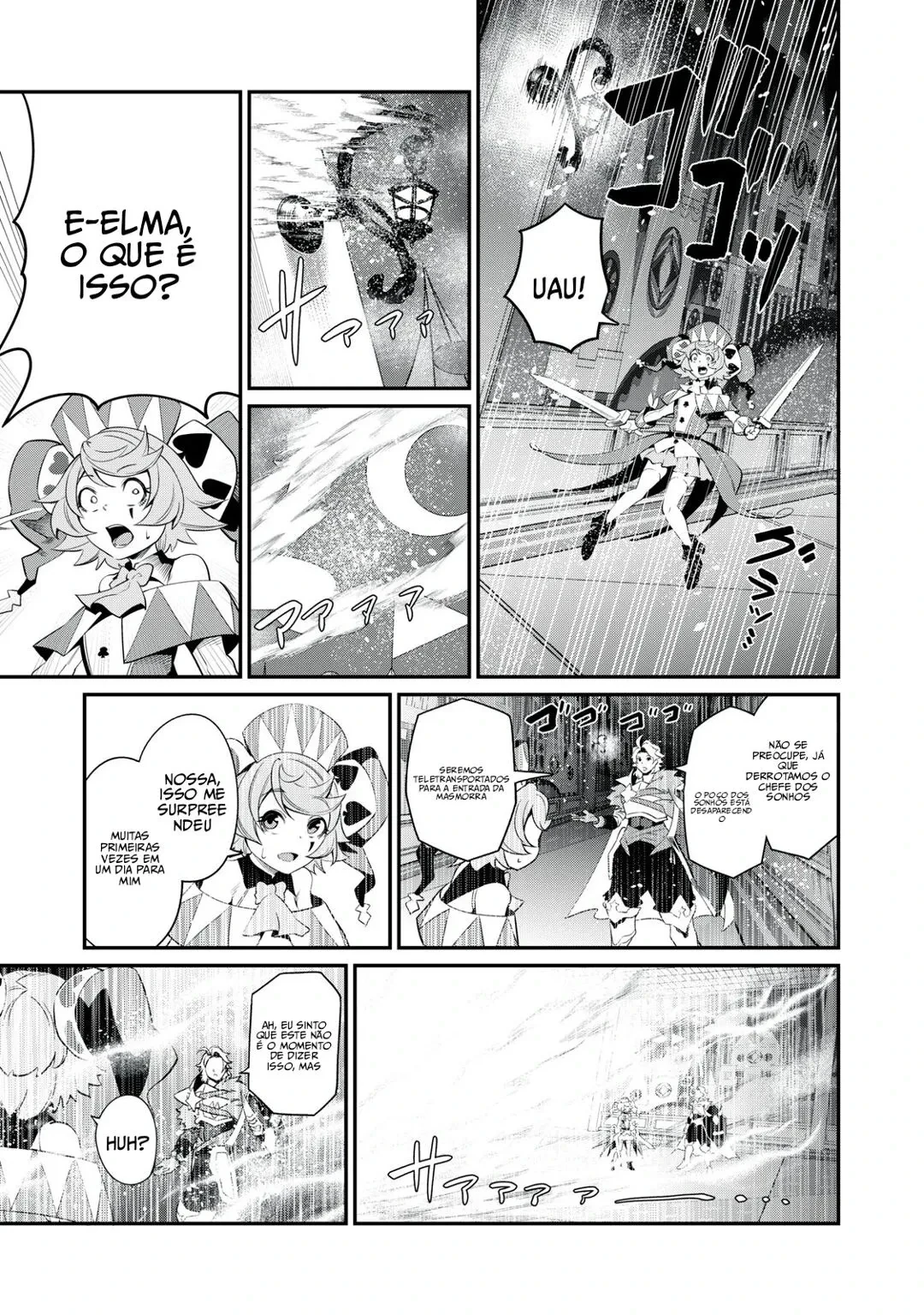Tsuihou sareta Tensei Juukishi wa Game Chishiki de Musou suru — Cap. 21, pág. 14