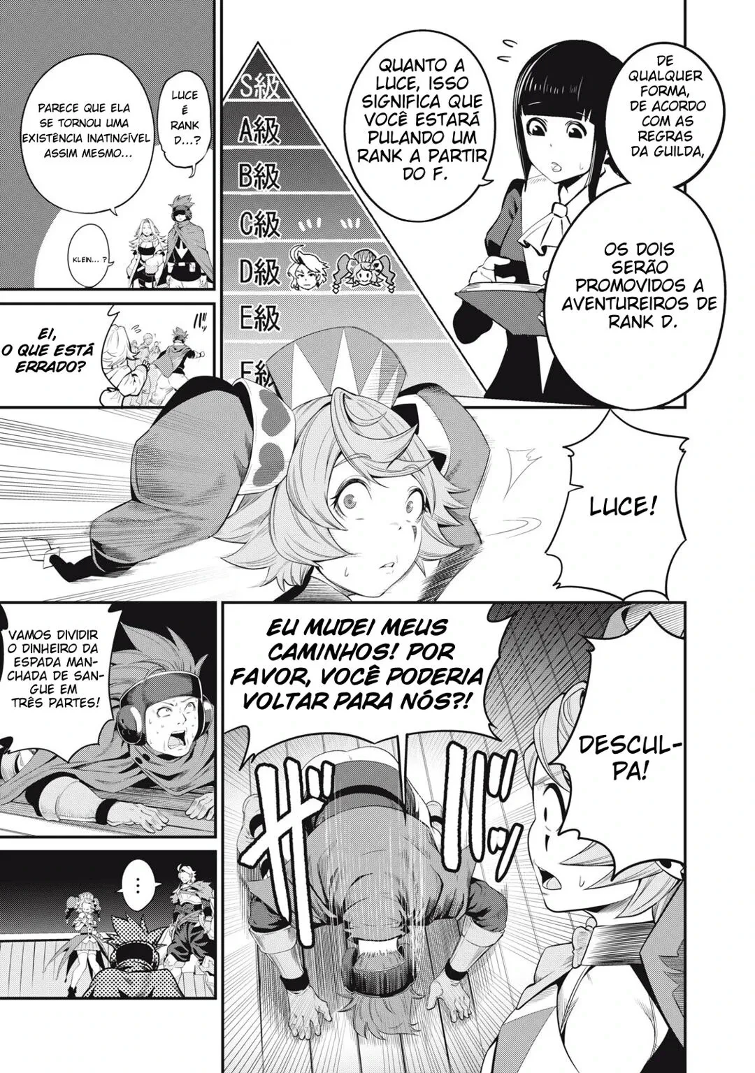 Tsuihou sareta Tensei Juukishi wa Game Chishiki de Musou suru — Cap. 22, pág. 8