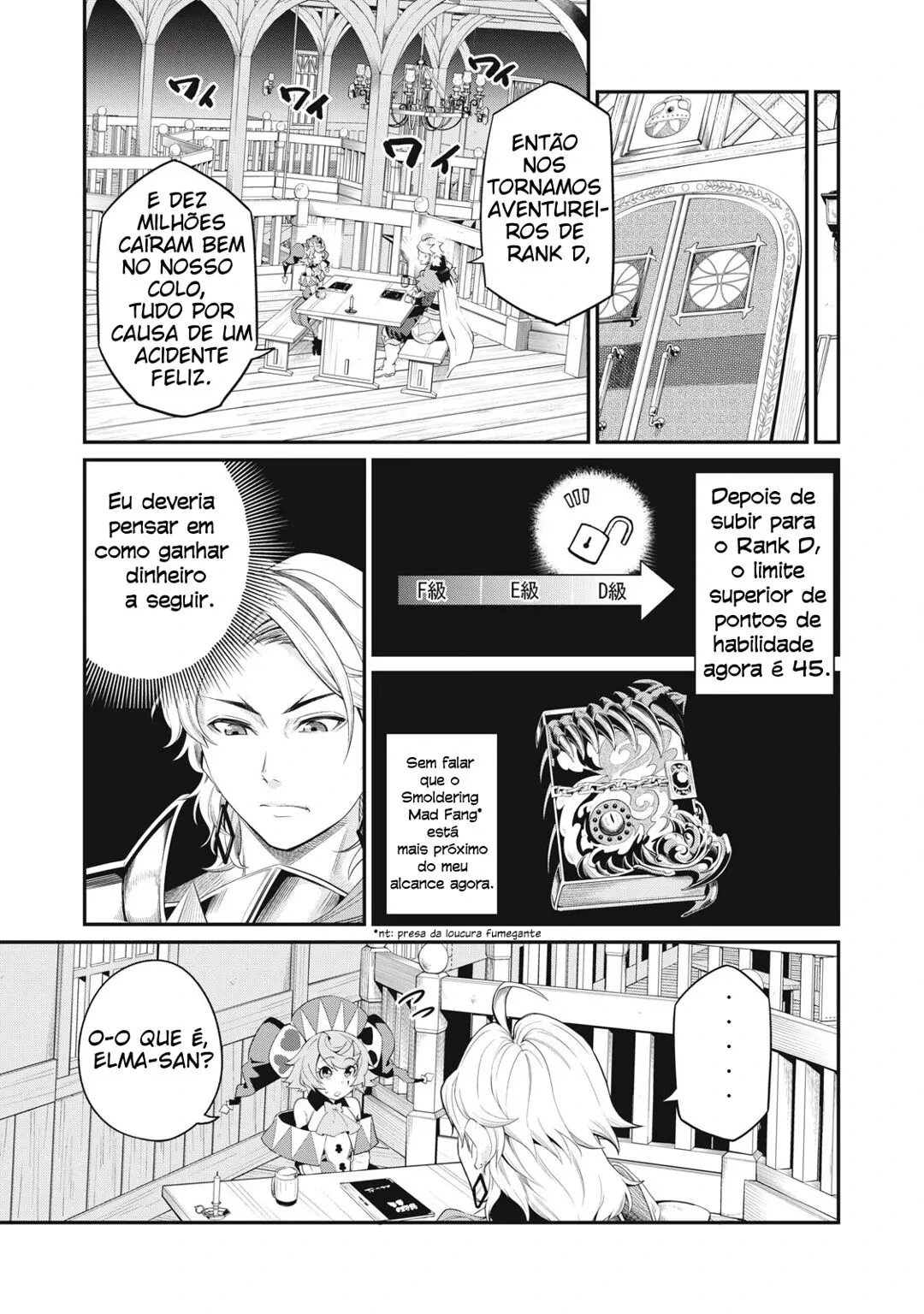 Tsuihou sareta Tensei Juukishi wa Game Chishiki de Musou suru — Cap. 22, pág. 10