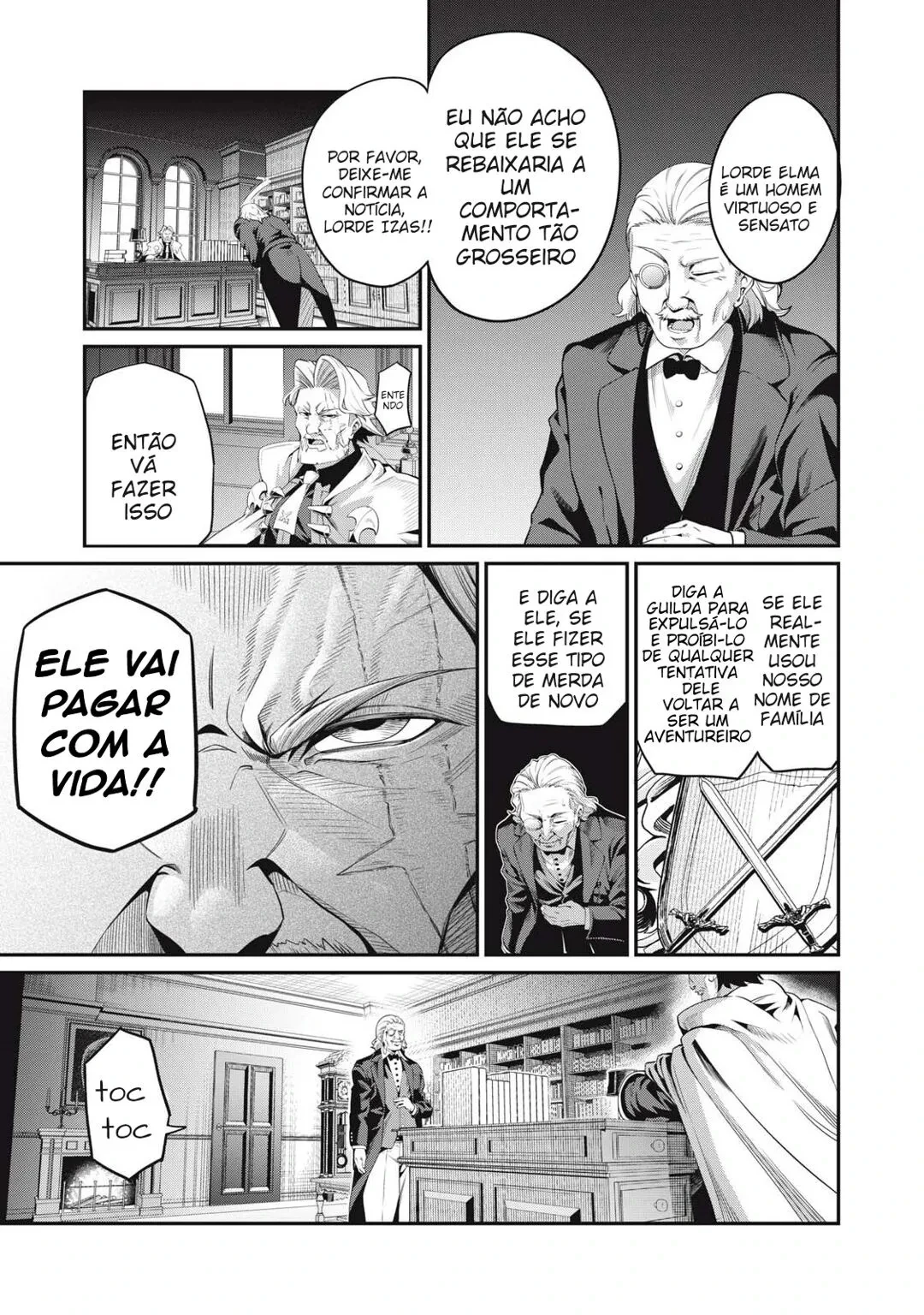 Tsuihou sareta Tensei Juukishi wa Game Chishiki de Musou suru — Cap. 24, pág. 6