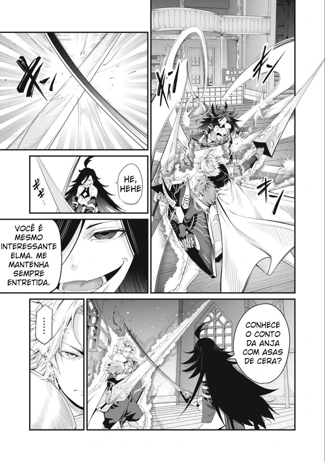 Tsuihou sareta Tensei Juukishi wa Game Chishiki de Musou suru — Cap. 28, pág. 4