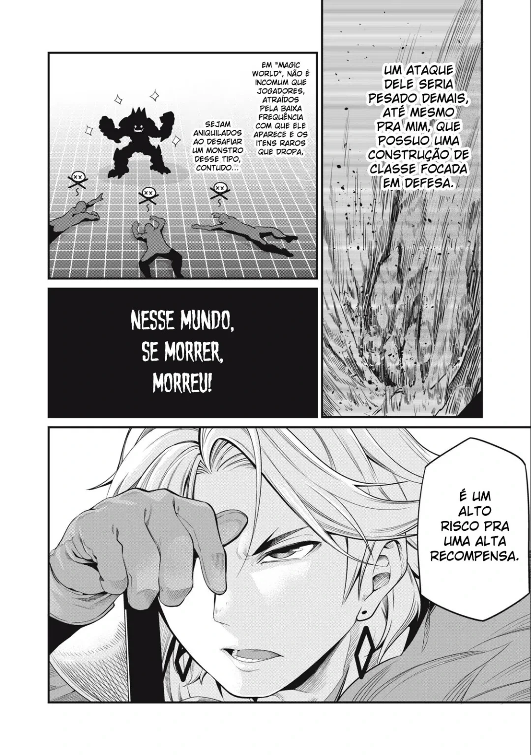 Tsuihou sareta Tensei Juukishi wa Game Chishiki de Musou suru — Cap. 32, pág. 8