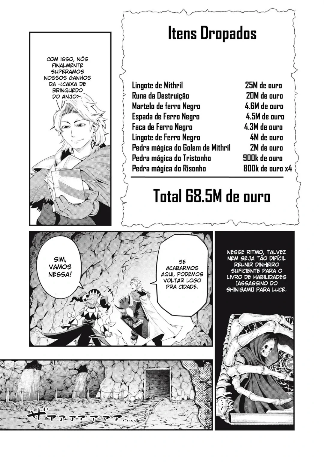 Tsuihou sareta Tensei Juukishi wa Game Chishiki de Musou suru — Cap. 35, pág. 6