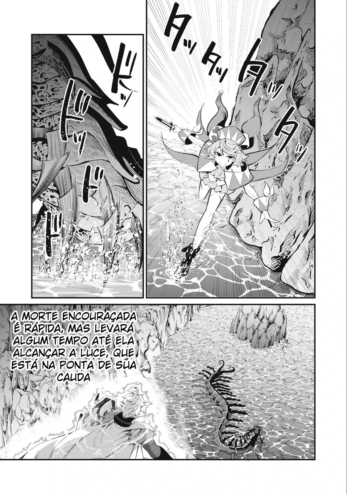 Tsuihou sareta Tensei Juukishi wa Game Chishiki de Musou suru — Cap. 40, pág. 4