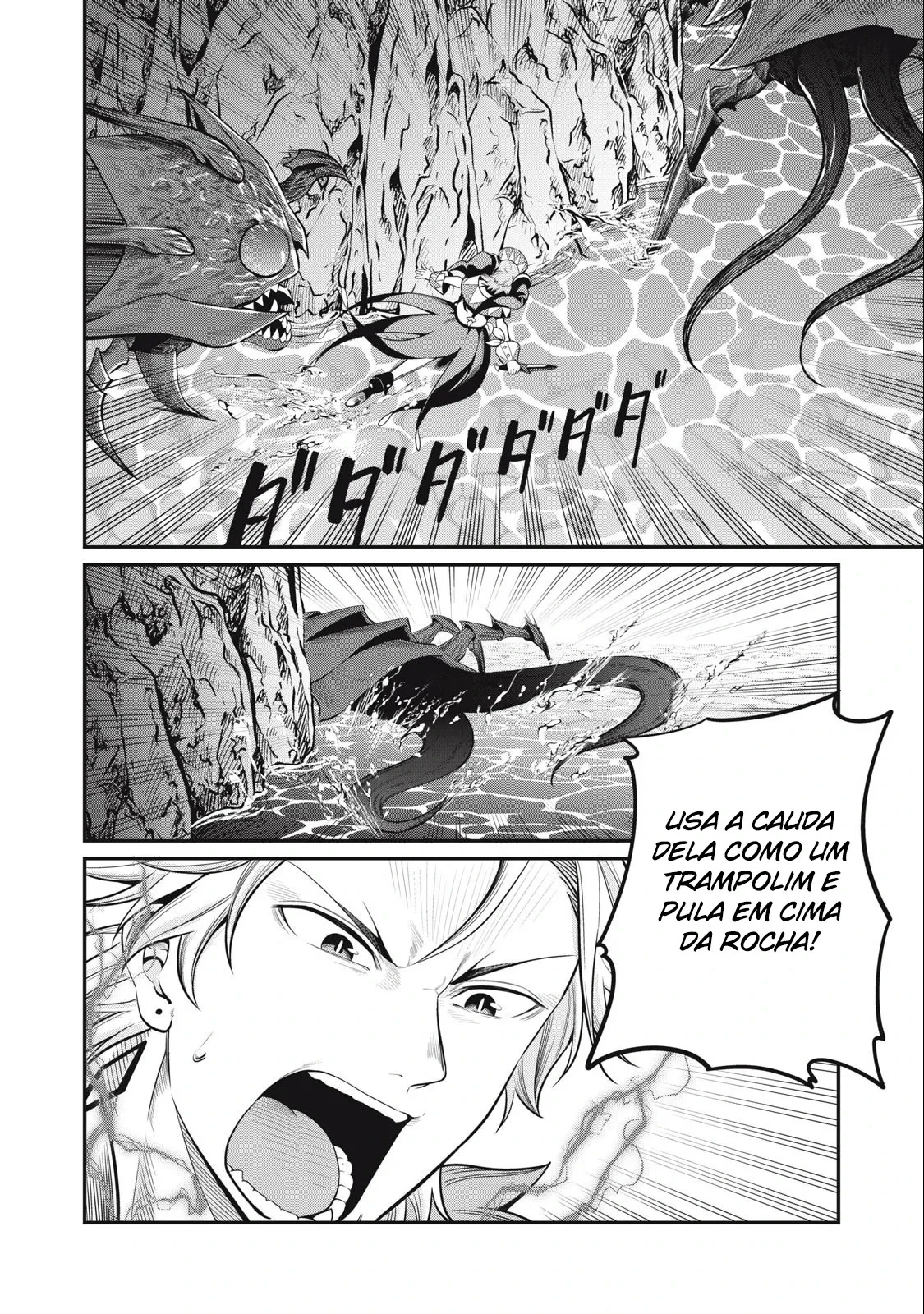 Tsuihou sareta Tensei Juukishi wa Game Chishiki de Musou suru — Cap. 40, pág. 7