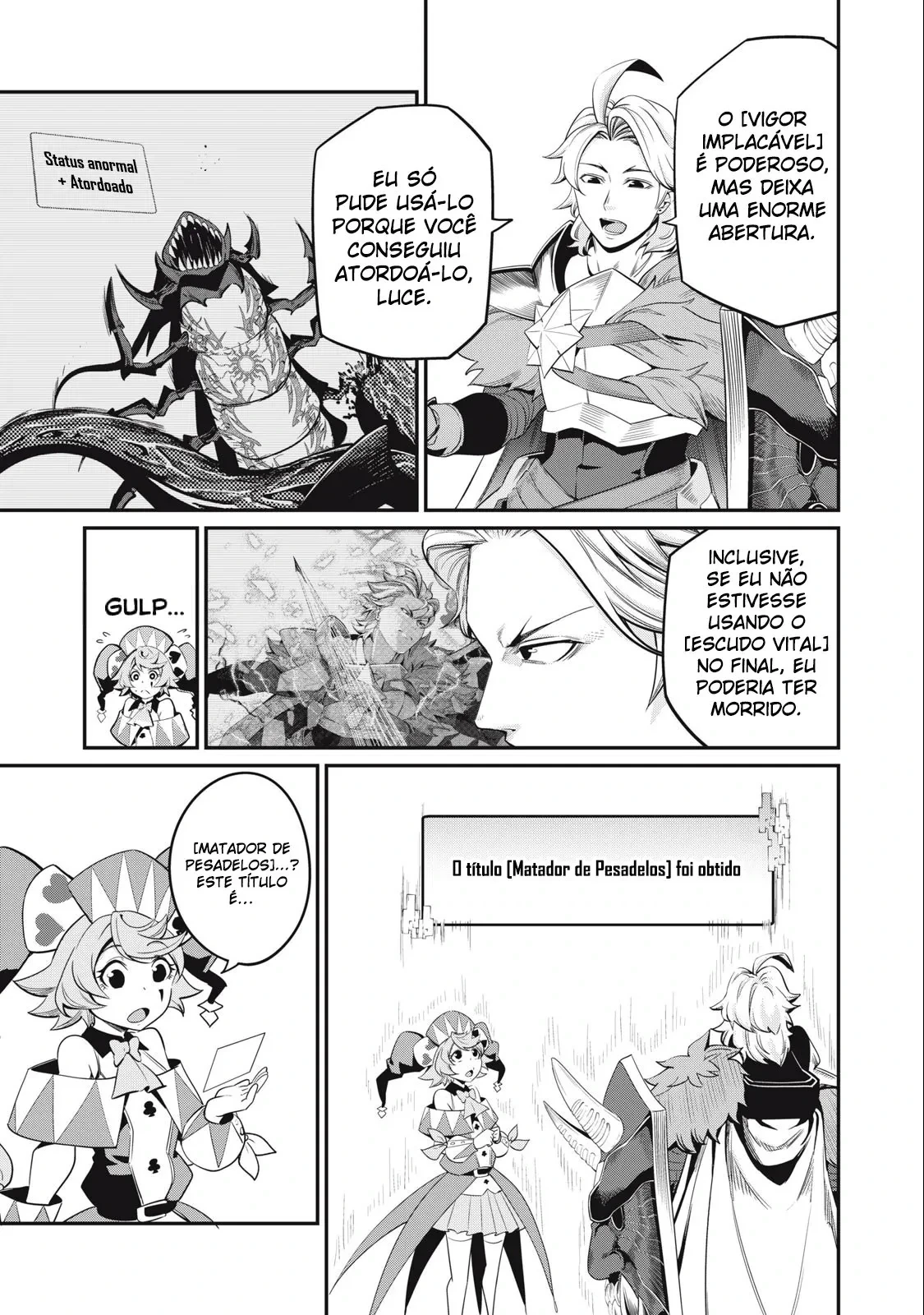 Tsuihou sareta Tensei Juukishi wa Game Chishiki de Musou suru — Cap. 42, pág. 4