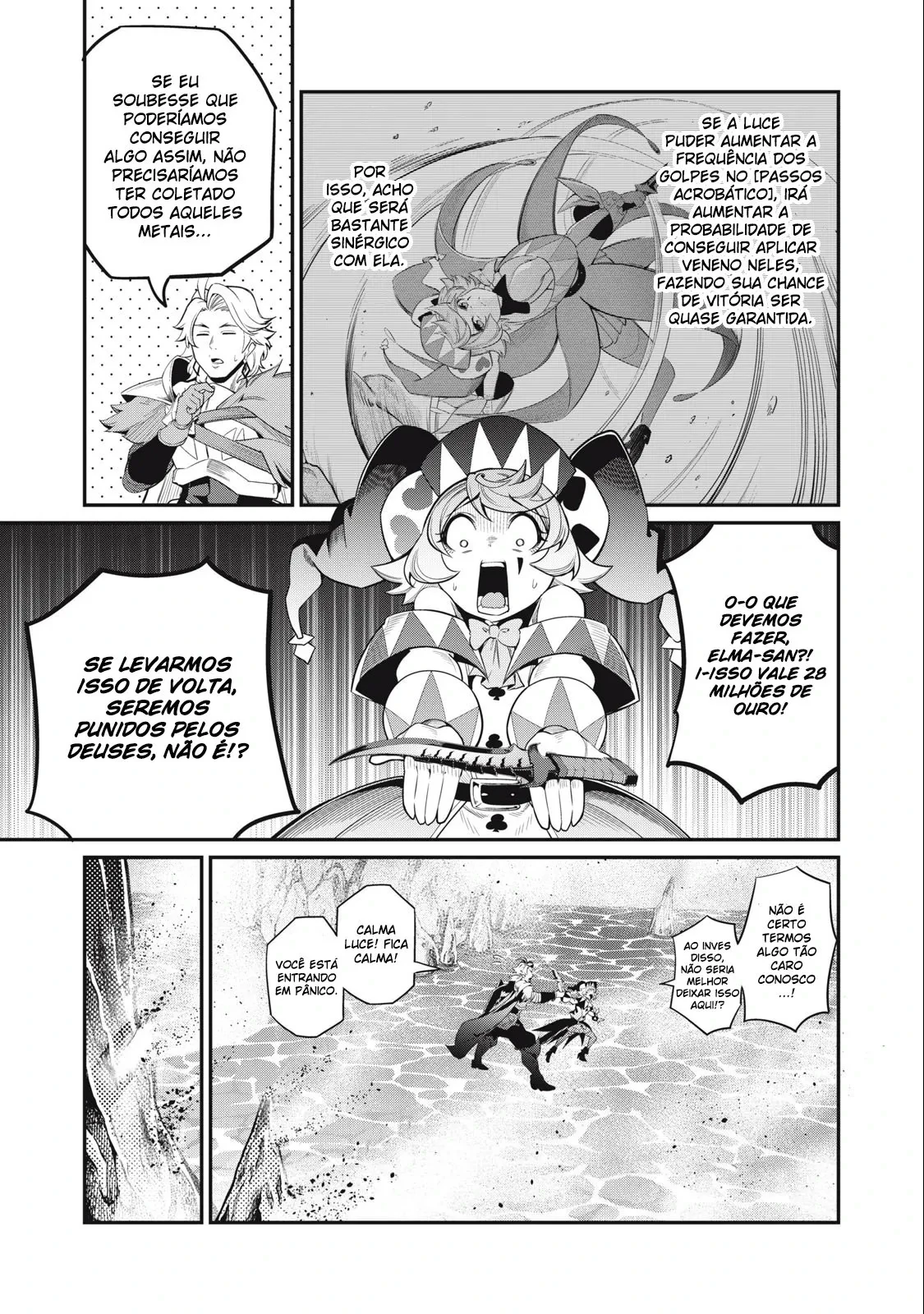 Tsuihou sareta Tensei Juukishi wa Game Chishiki de Musou suru — Cap. 42, pág. 8