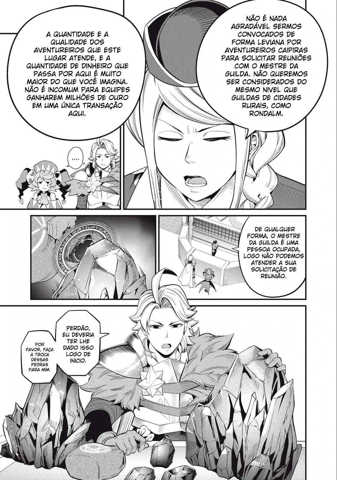 Tsuihou sareta Tensei Juukishi wa Game Chishiki de Musou suru — Cap. 42, pág. 14
