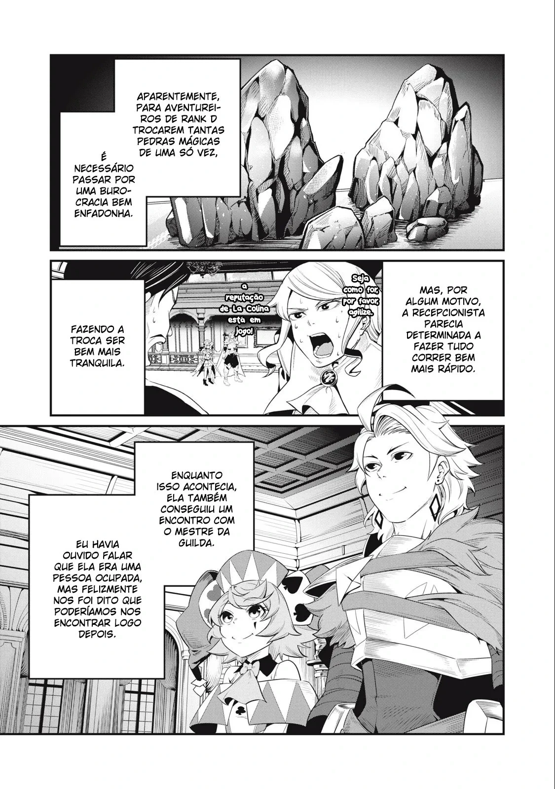 Tsuihou sareta Tensei Juukishi wa Game Chishiki de Musou suru — Cap. 43, pág. 3
