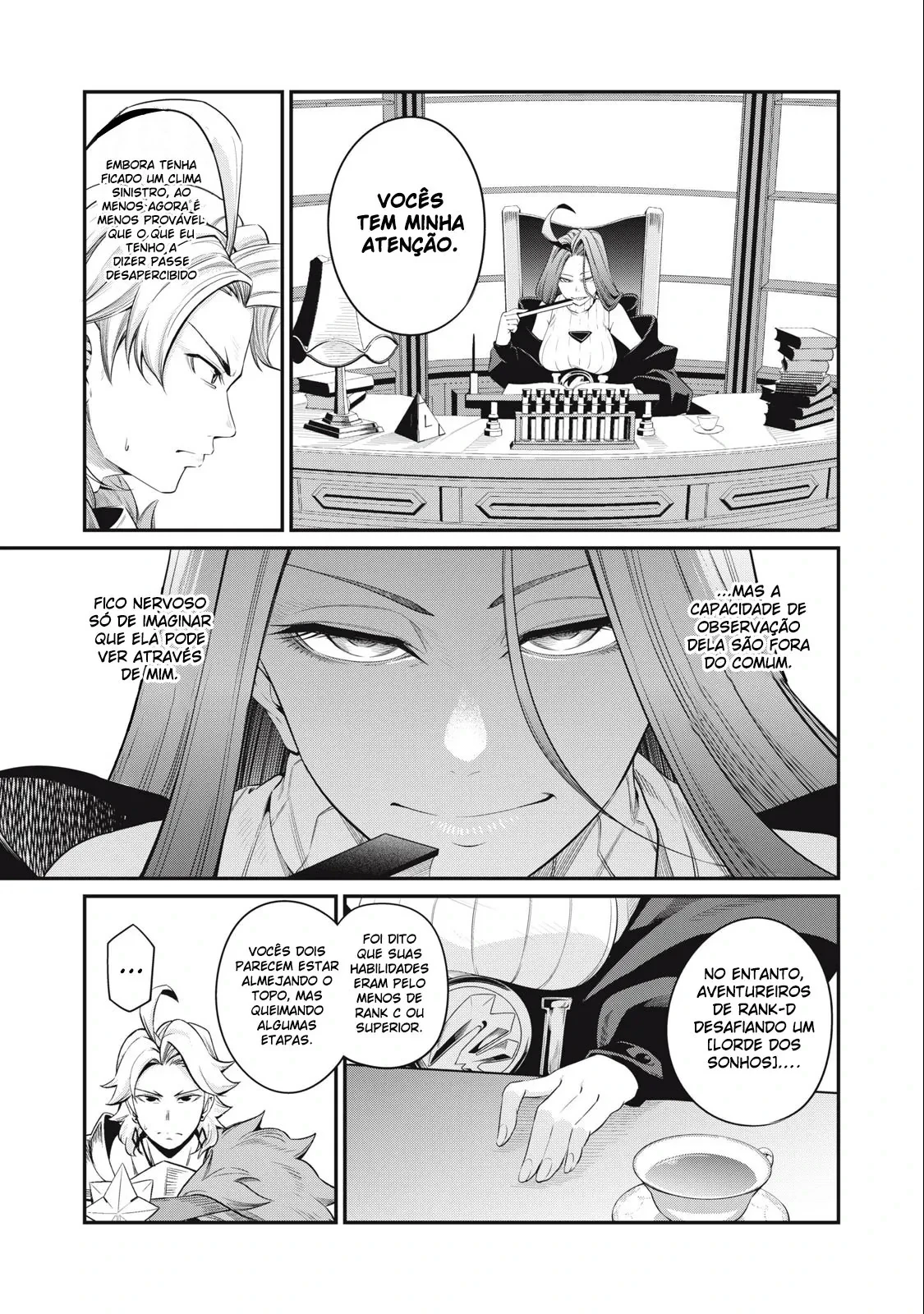 Tsuihou sareta Tensei Juukishi wa Game Chishiki de Musou suru — Cap. 43, pág. 9