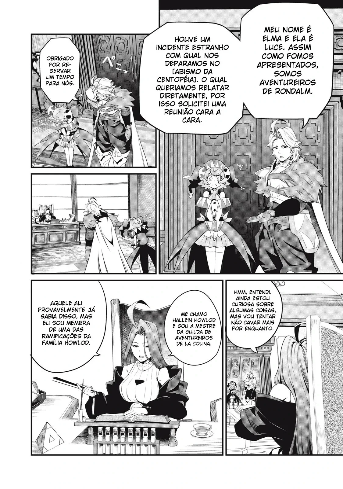 Tsuihou sareta Tensei Juukishi wa Game Chishiki de Musou suru — Cap. 43, pág. 12