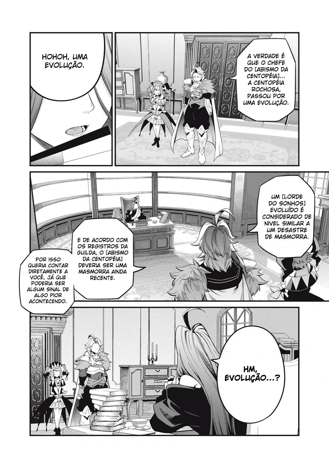 Tsuihou sareta Tensei Juukishi wa Game Chishiki de Musou suru — Cap. 44, pág. 4
