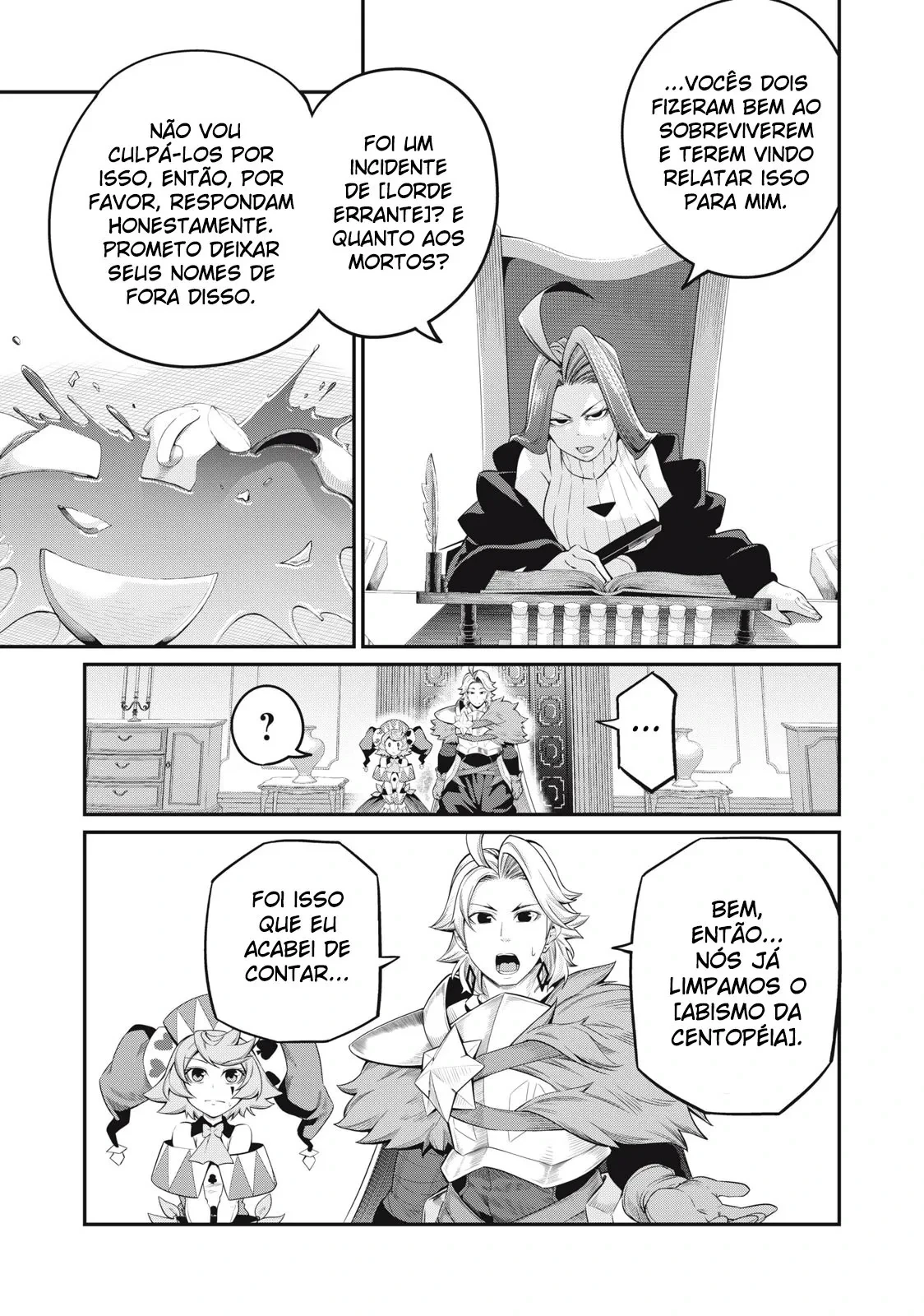 Tsuihou sareta Tensei Juukishi wa Game Chishiki de Musou suru — Cap. 44, pág. 9