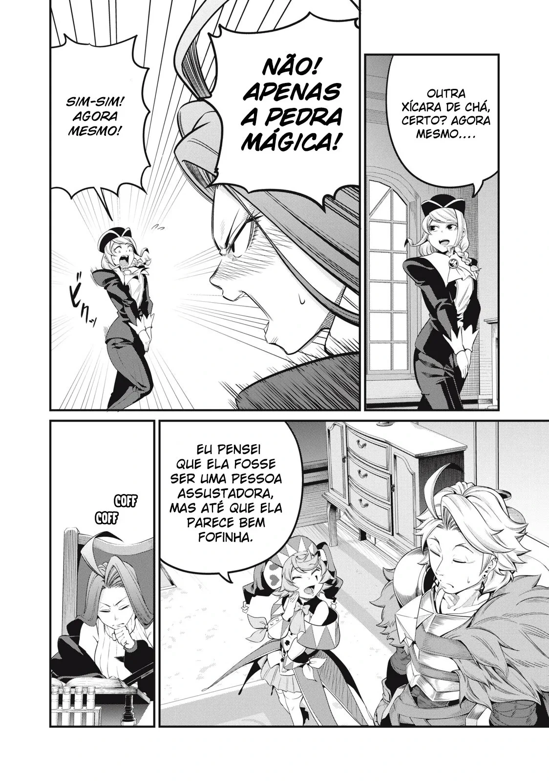 Tsuihou sareta Tensei Juukishi wa Game Chishiki de Musou suru — Cap. 44, pág. 12