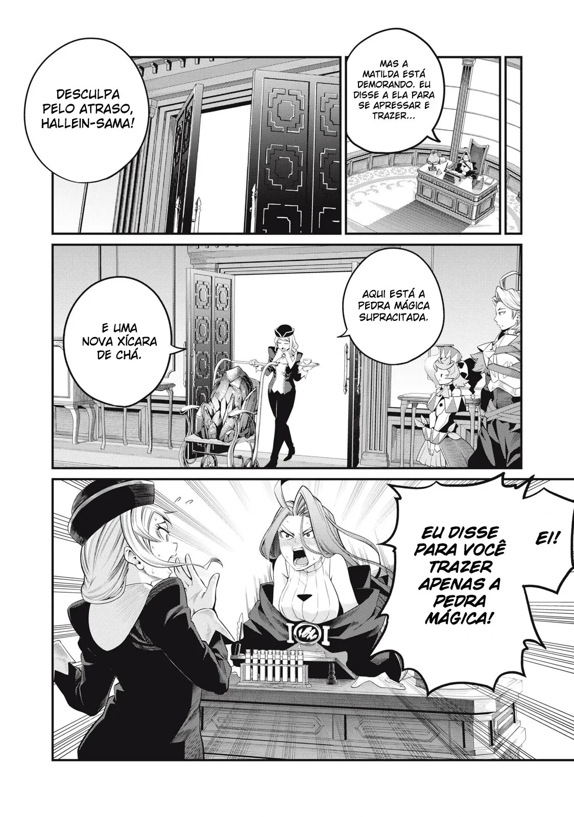 Tsuihou sareta Tensei Juukishi wa Game Chishiki de Musou suru — Cap. 44, pág. 16
