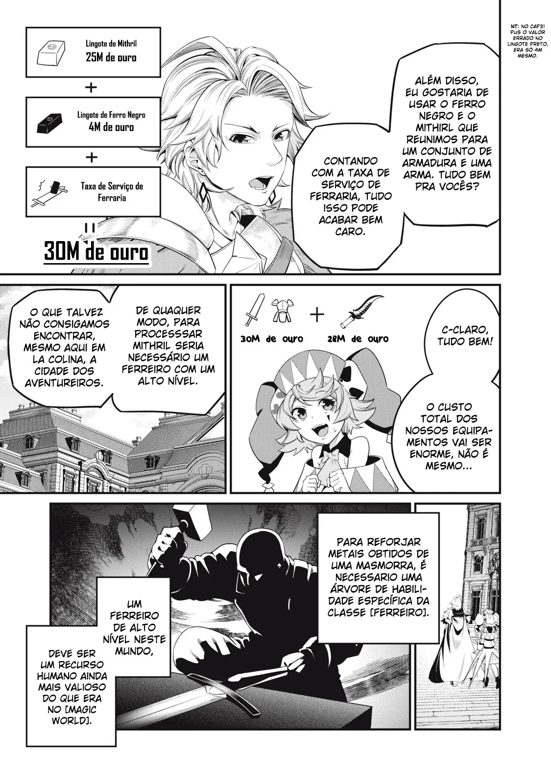 Tsuihou sareta Tensei Juukishi wa Game Chishiki de Musou suru — Cap. 45, pág. 6