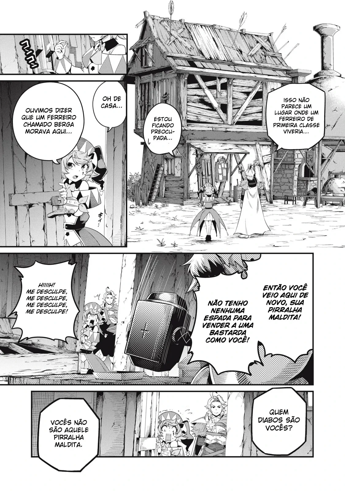 Tsuihou sareta Tensei Juukishi wa Game Chishiki de Musou suru — Cap. 45, pág. 8